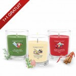 Yankee Candle Après Ski Set 3 Lumanari 142g Balsam& Cedar, Sparkling Cinnamon, Christmas Cookie